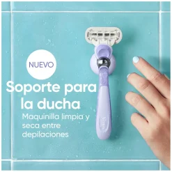 Trousse Venus Extra Smooth Swirl Rasoir + 2 Recharges + Support