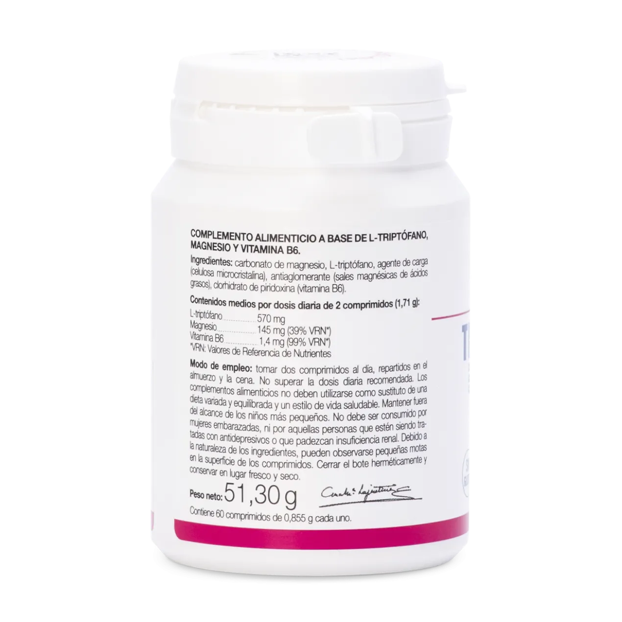Tryptophane avec magnésium + vitamine B6