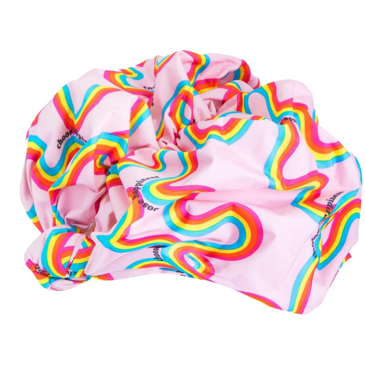 Turban de douche arc-en-ciel