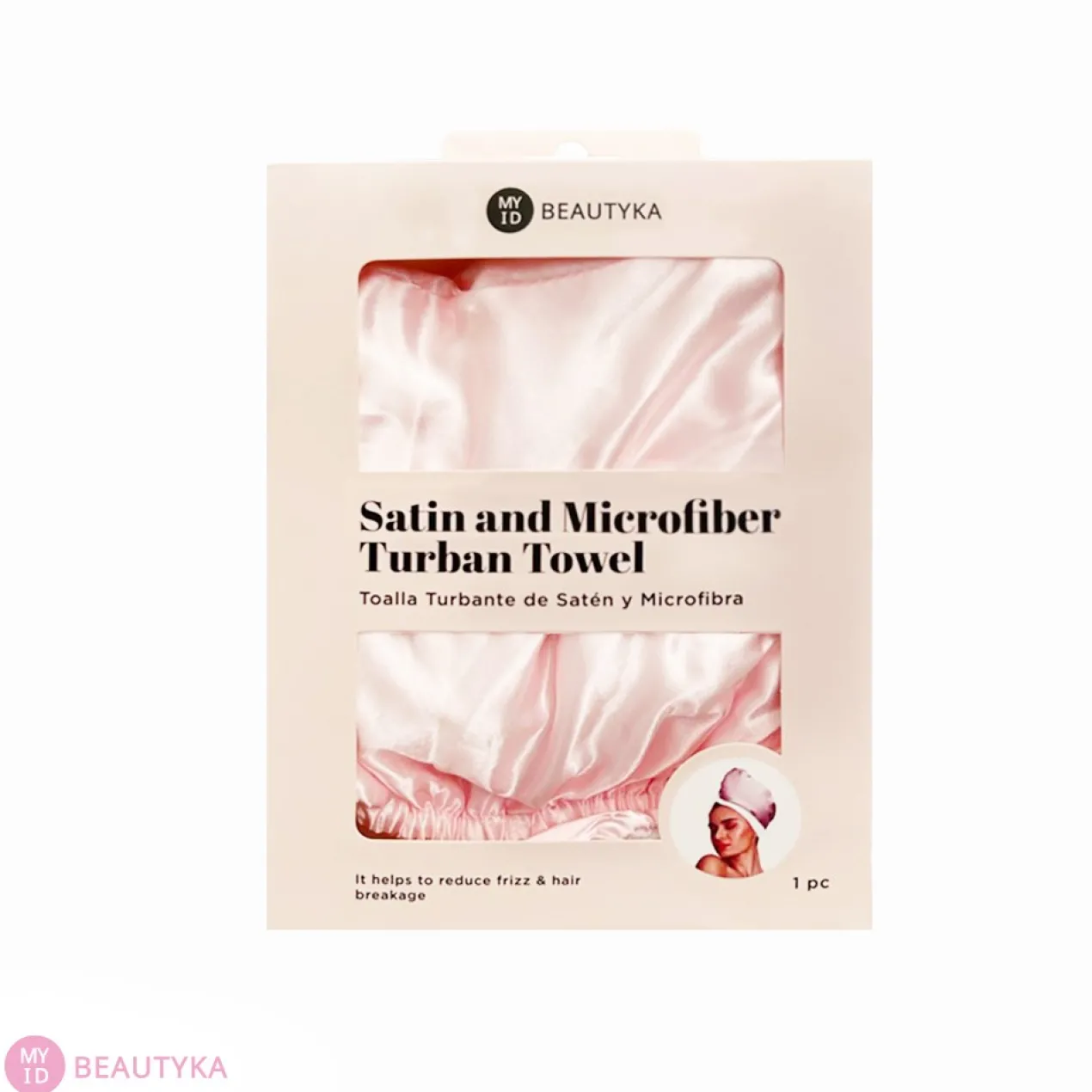 Turban en Satin et Microfibre