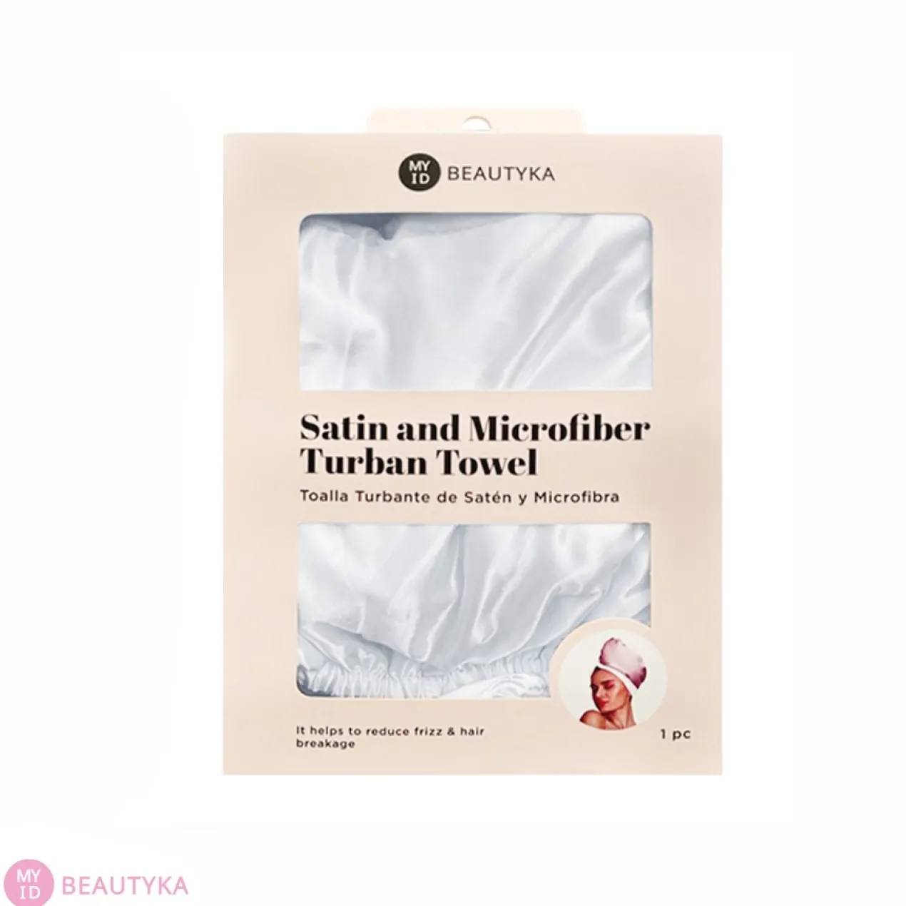 Turban en Satin et Microfibre