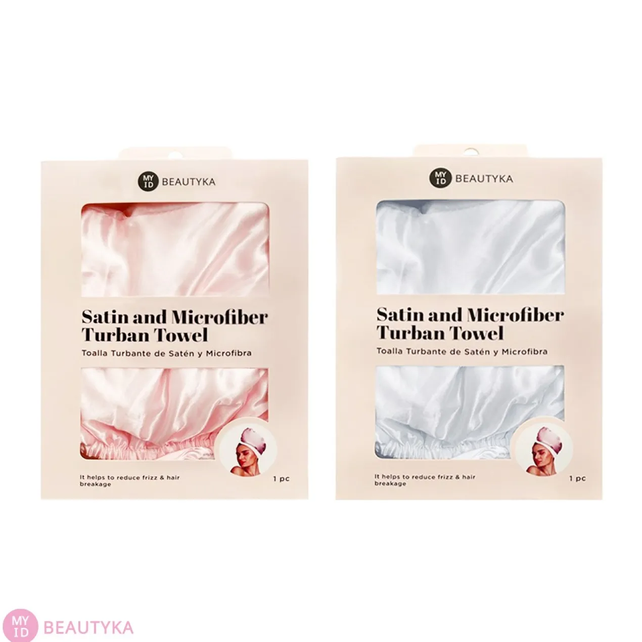Turban en Satin et Microfibre