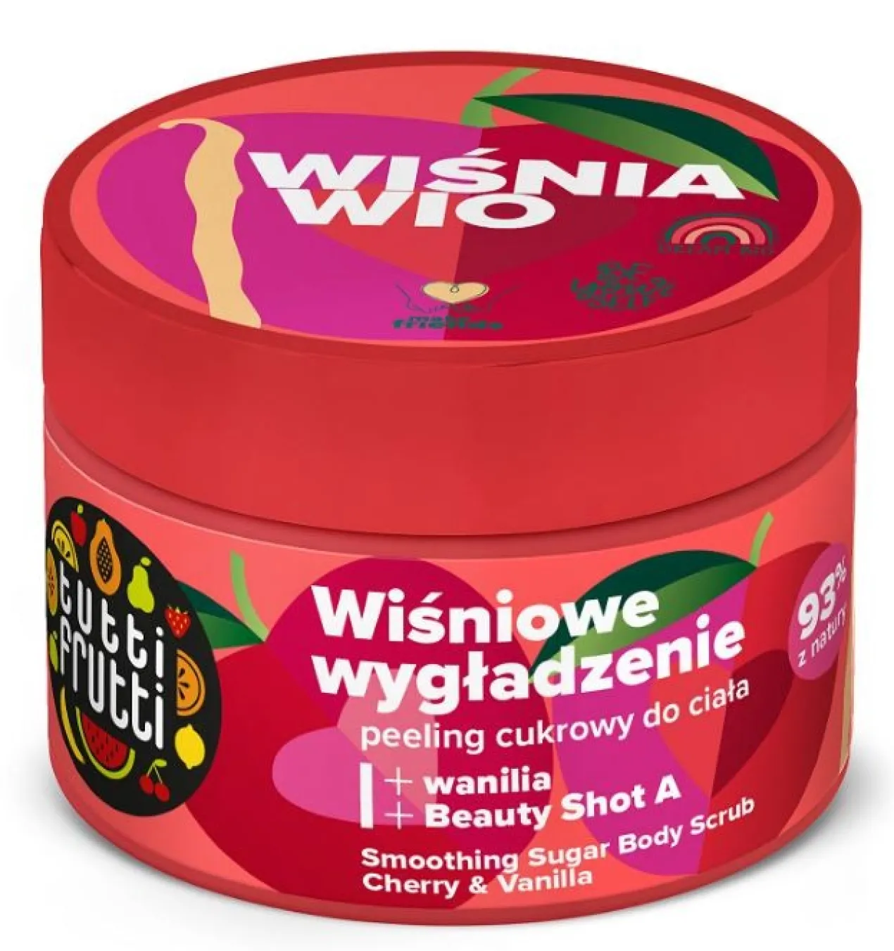 Tutti Frutti Exfoliant pour le Corps Adoucissant Cerise et Vanille