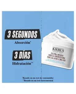 Ultra Body Mega Moisture Squalane Crème Hydratante pour le Corps
