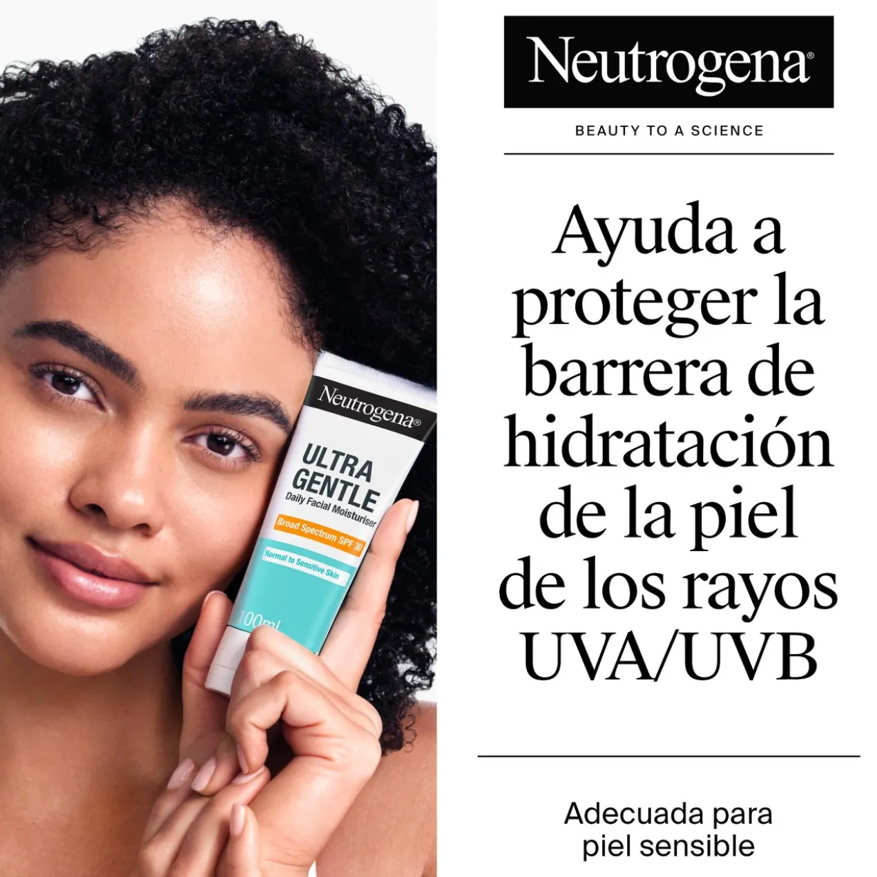 Ultra Gentle Crème Solaire Hydratante Visage SPF30