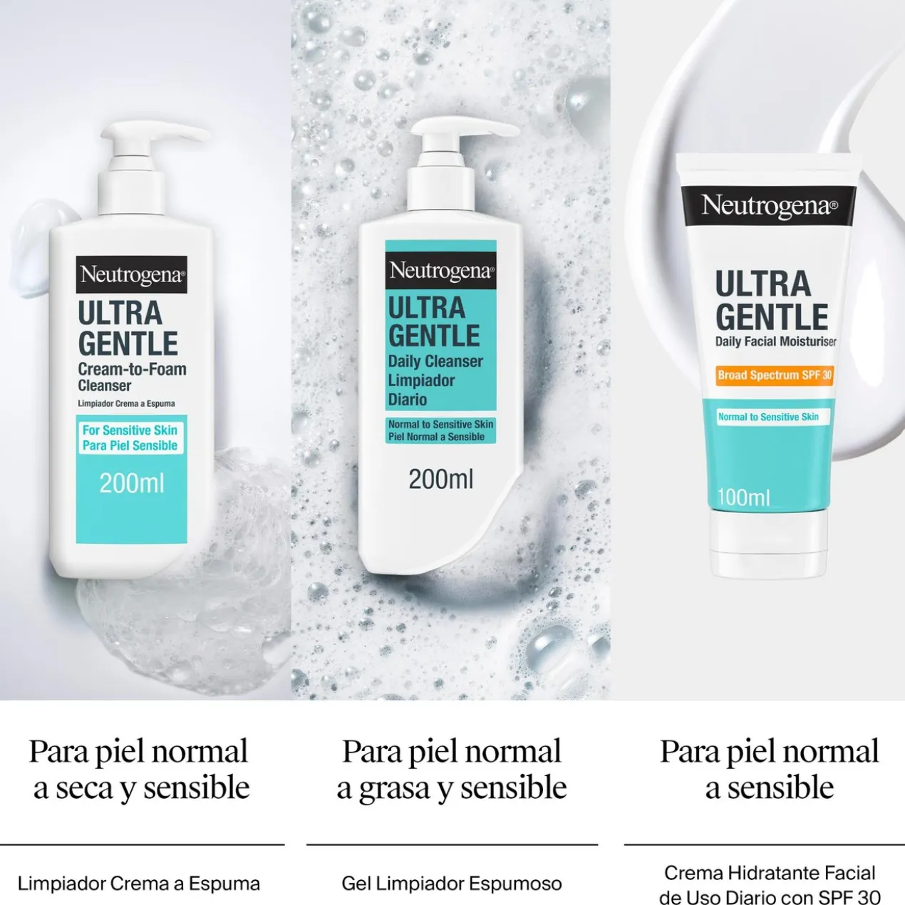 Ultra Gentle Crème Solaire Hydratante Visage SPF30