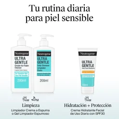 Ultra Gentle Nettoyant Visage Crème Mousse