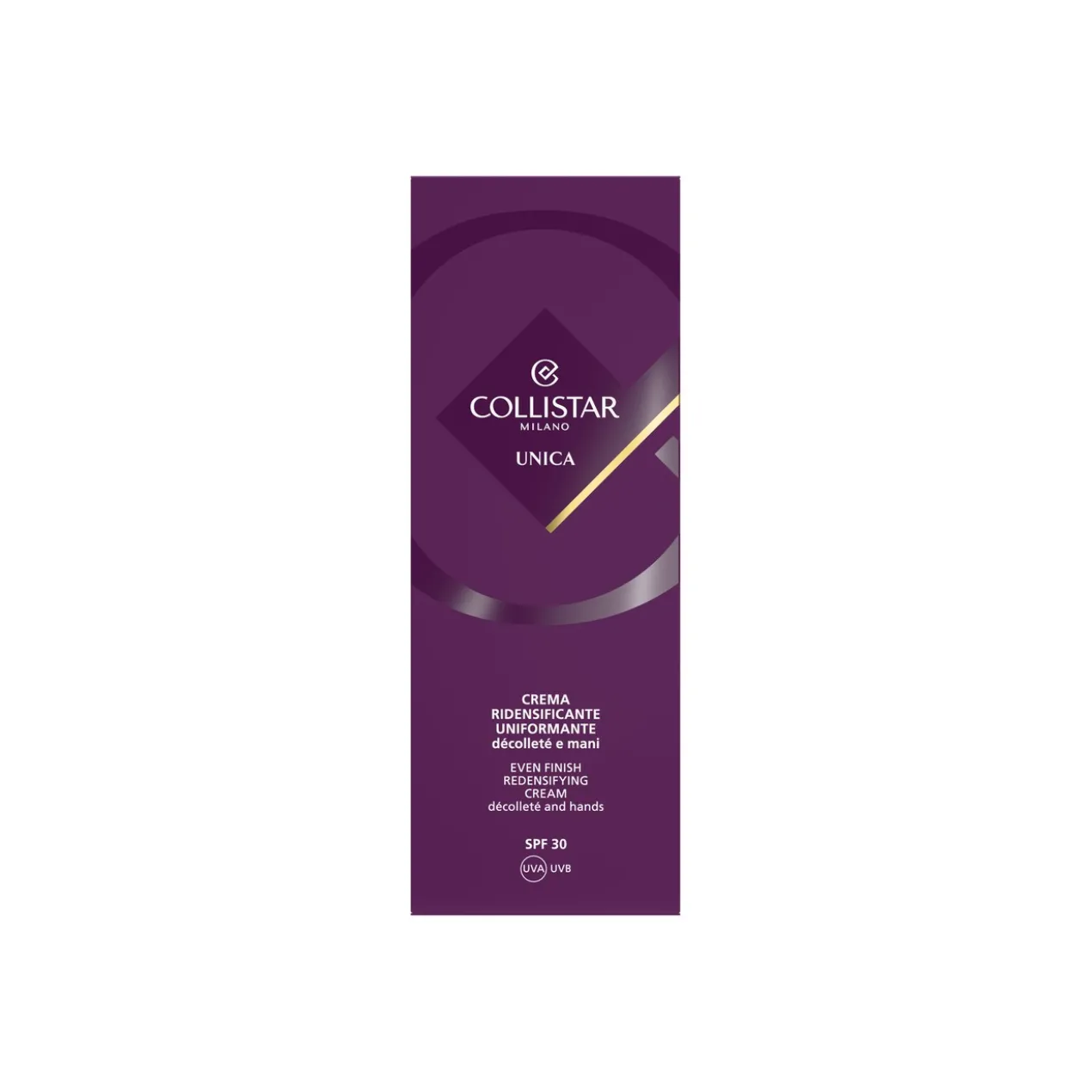 Unica Crème Redensifiante Unifiante Décolleté Et Mains SPF30