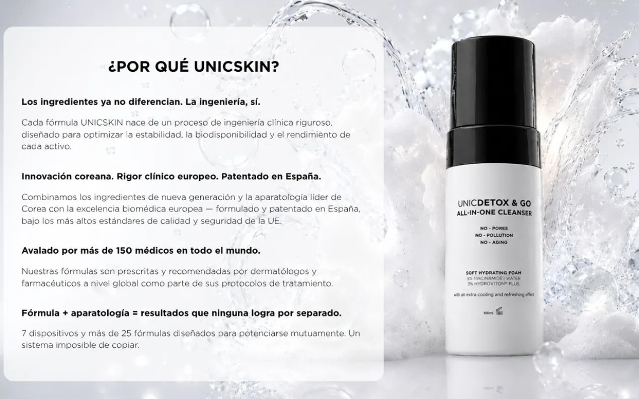 Unicdetox&Go Nettoyant Visage
