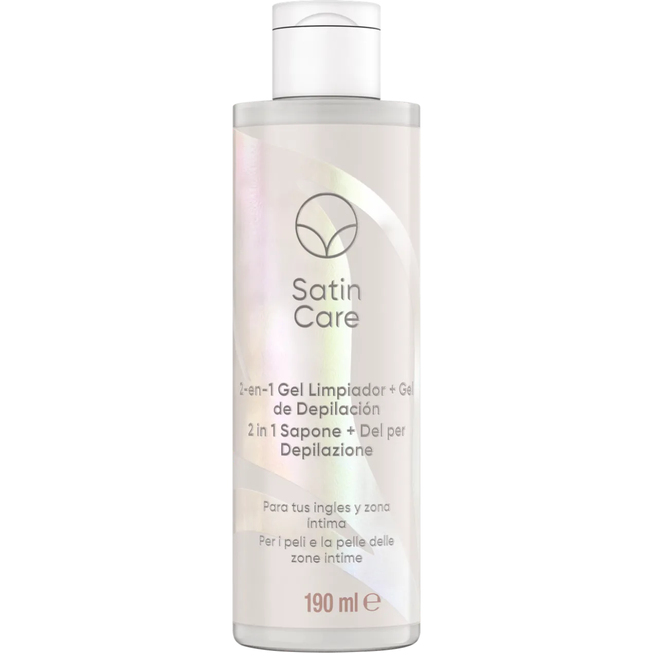Venus Satin Care 2 en 1 Gel Nettoyant + Gel Dépilatoire