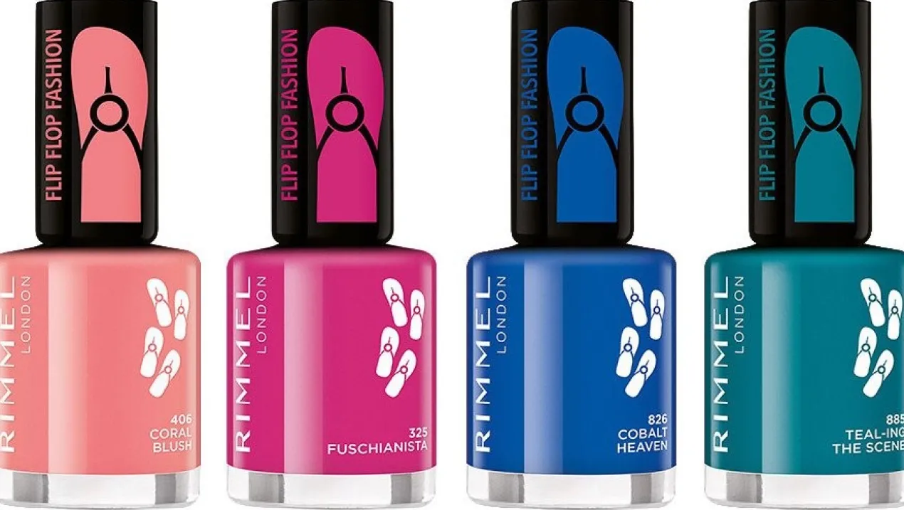 Vernis 60 Seconds Flip Flop Fashion