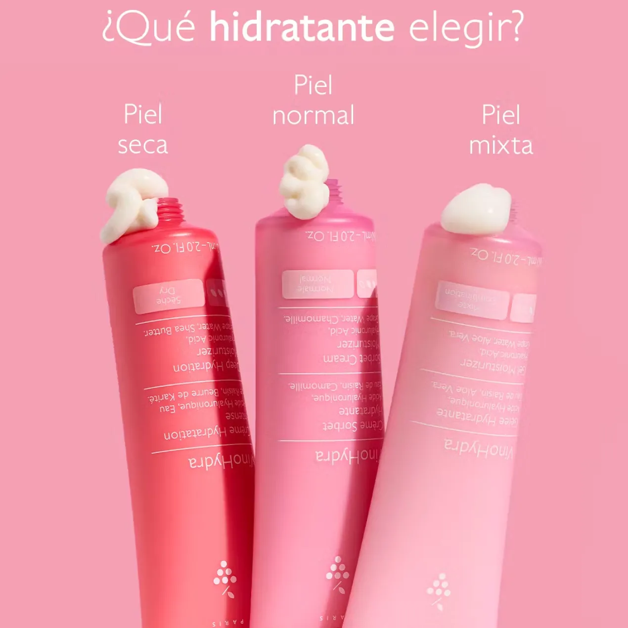 VinoHydra Crème Sorbet Hydratante à l’Acide Hyaluronique + Camomille