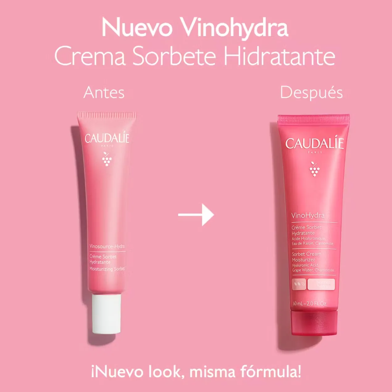 VinoHydra Crème Sorbet Hydratante à l’Acide Hyaluronique + Camomille