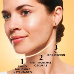 Vitamin C Brighten & Glow Fluide Hydratant Primer 3 en 1 SPF50+