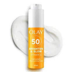 Vitamin C Brighten & Glow Fluide Hydratant Primer 3 en 1 SPF50+