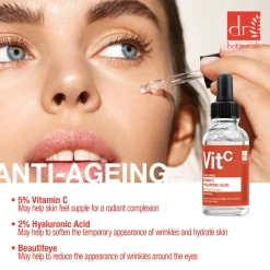 Vitamin C & Hyaluronic Acid Sérum Visage Hydratant