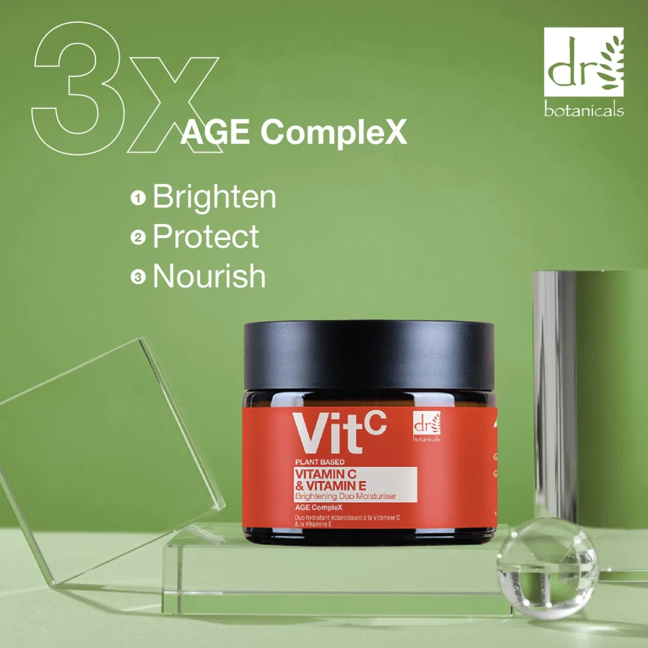 Vitamin C & Vitamin E Crème Hydratante et Illuminatrice