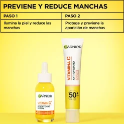 Vitamine C Fluide Anti-Taches Anti-UV Quotidien Effet Glow SPF50+