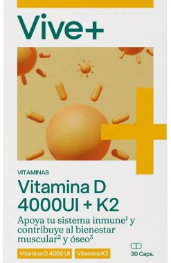 Vitamine D 4000UI + K2
