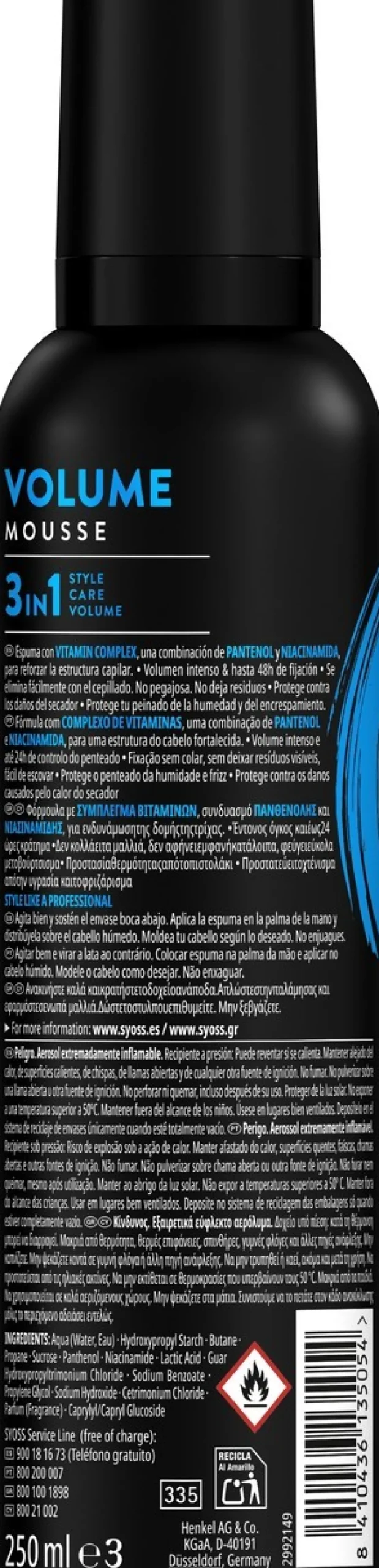 Volume Lift Mousse Volumisante