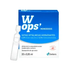 Wops' Gouttes ophtalmiques hydratantes