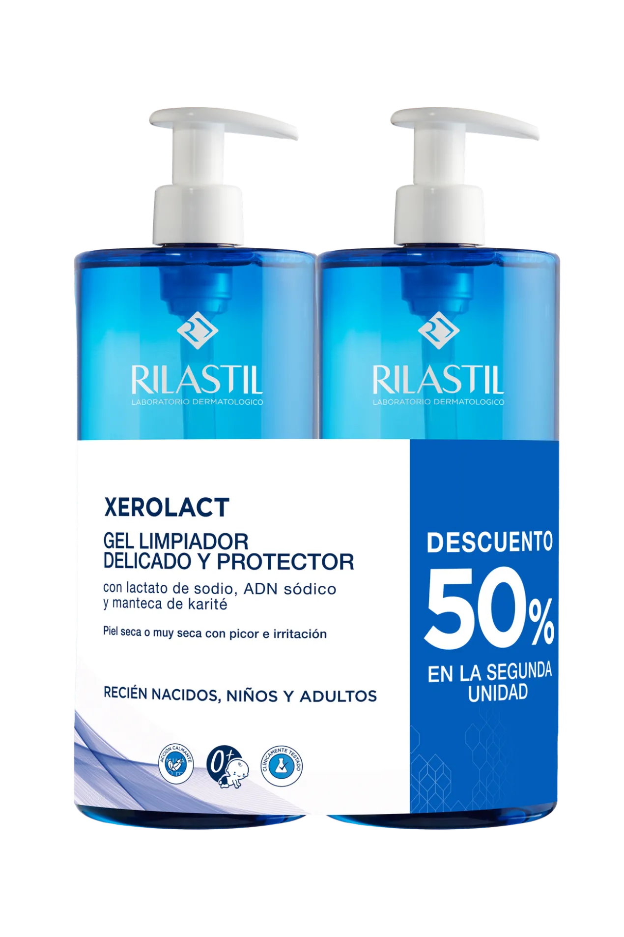 Xerolact Gel Nettoyant Pack