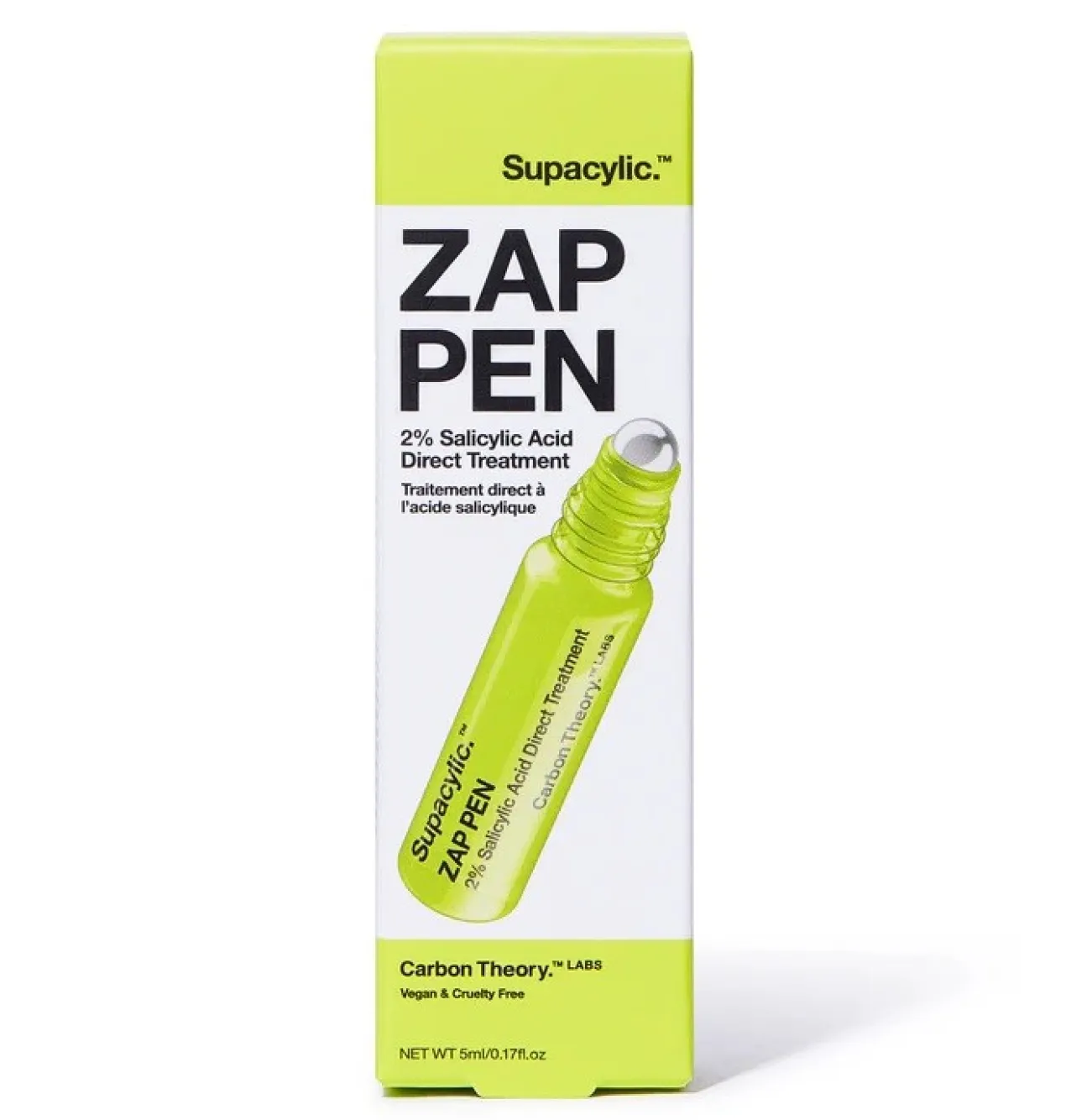 Zap Pen Traitement Direct avec 2% d'Acide Salicylique